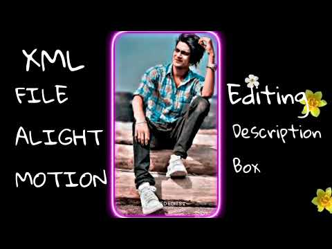 NEW TREND 🌺 XML FILE ALIGHT MOTION NEW XML VIDEO 🤬 Facebook Profile ✨ Friends 🔥💦