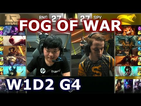 RNG vs SPY W1D2 - FOG of WAR Player Experience Stream | Group D LoL S6 World Championship 2016