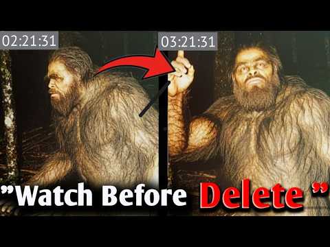 „Die schärfsten Bigfoot-Aufnahmen aller Zeiten“ | Wissenschaftler schockiert #3