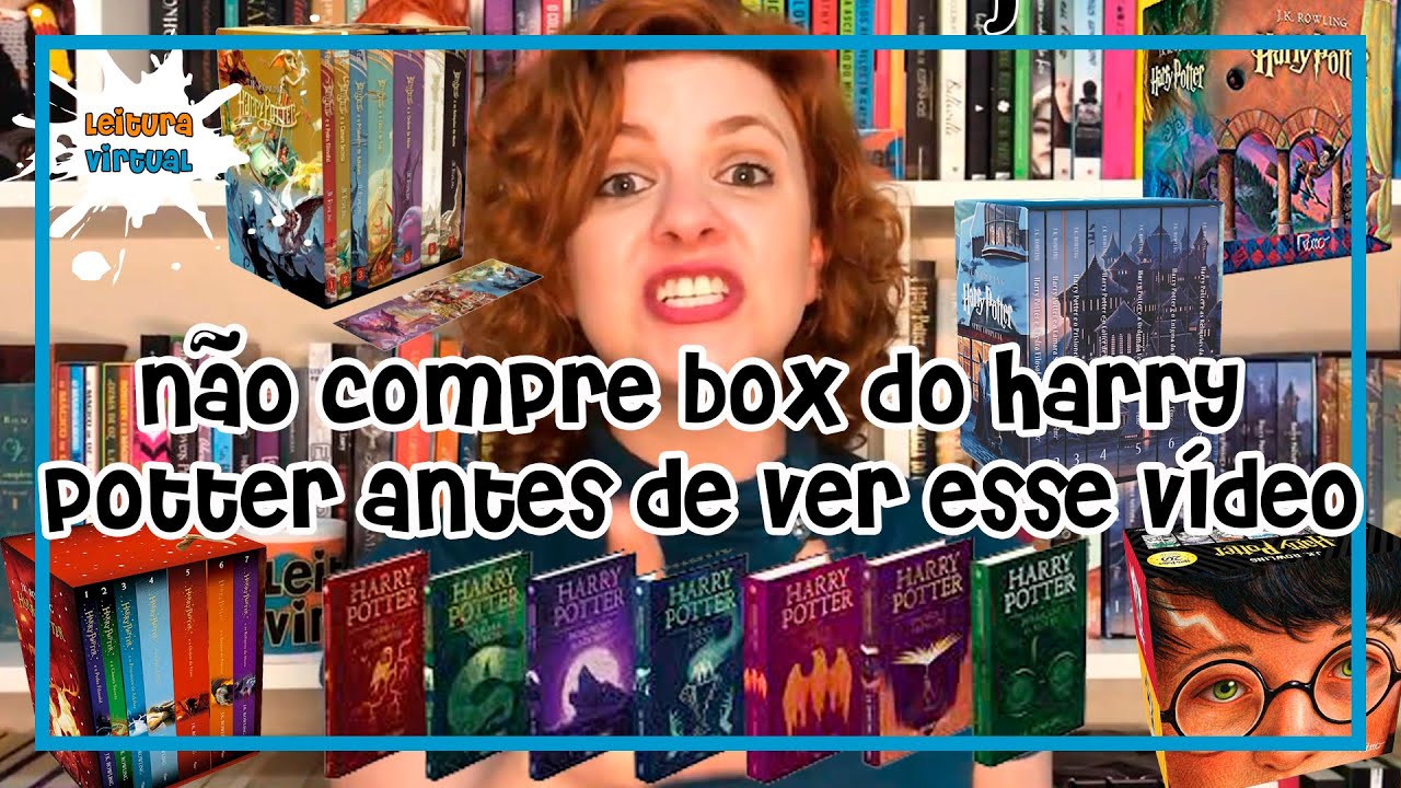 Qual é a coleção ideal de Harry Potter pra você | Leitura Virtual por Carol Mariotti