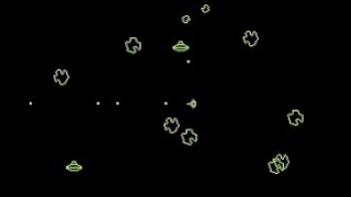 ☄✨💥☄Asteroids Deluxe - Vector Graphic Shooter Arcades by Atari Inc. year 1981 + Gameplay 🚀🌠🌌🕹👽