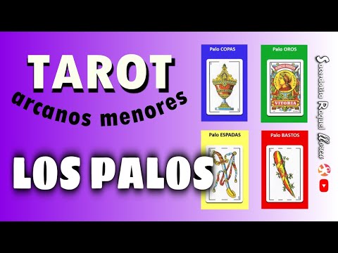 TAROT Arcanos Menores: Los 4 Palos