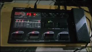 Video thumbnail for Bass effect Digitech BP 8 valve sound by Adew bass