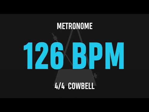 126 BPM 4/4 - Best Metronome (Cowbell)