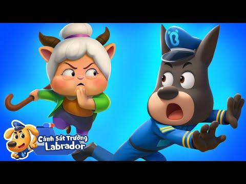🤺 Cảnh sát gặp bà già | TP. Ven Biển | Hoạt hình thiếu nhi 👮 Cảnh sát trưởng Labrador Vietnam 🚔