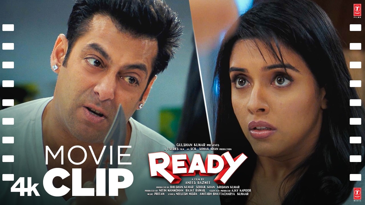 Ready (Movie Scene): Leave My House!🫨 Salman Khan’s Shocking👀Warning to Asin! | Comedy Scene