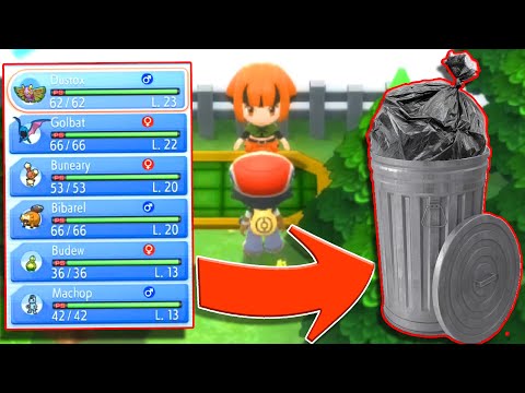 Pokémon Diamante Lucente ma a Ogni Palestra BUTTO il Team