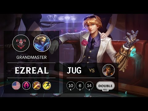 Ezreal Jungle vs Jarvan IV - NA Grandmaster Patch 9.12