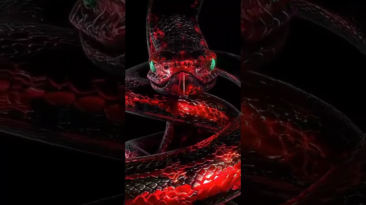 Snake 3D live wallpaper #3dwallpapers #animeart #livewallpapers #automobile #animepictures #lofi