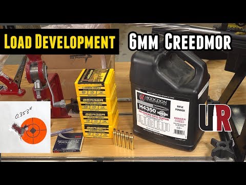 6mm Creedmoor PRS Load Development