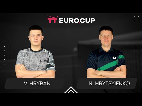 04:30 Vadym Hryban - Nazarii Hrytsyienko 23.04.2025 TT Euro.Cup Ukraine Elite Table 3