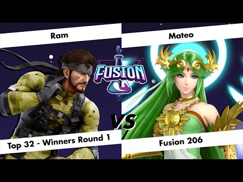 Fusion # 206 - Ram (Snake) vs Mateo (Palutena) - Top 32 - Winners Round 1