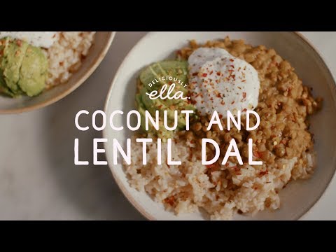 Coconut and Lentil Dal | Deliciously Ella | Vegan