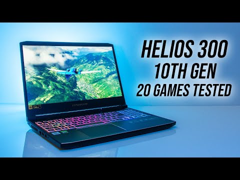 Acer Helios 300 (2020) Tested In 20 Games!