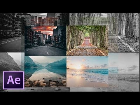 After Effects Tutorial Picture Revealing Text Intro