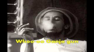 Bob Marley   Ganjah Gun with lyrics   Subtitulado En Español