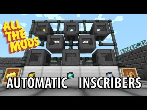 AJ - Minecraft : All The Mods 1.10.2 : Automated AE2 Inscriber Processor Factory Tutorial