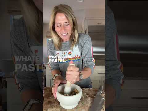 Smashed chickpeas with rosemary and olive oil