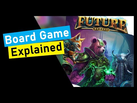 Future Heroes Board Game Explained