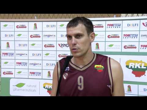 Gargždų SC trenerio A.Mineikio komentaras po pirmų pergalingų rungtynių RKL A divizione