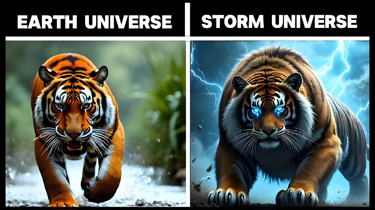 Animals in Different Universes | Multiverse Animal Series