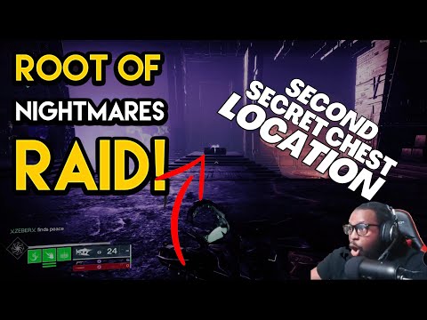 DESTINY 2 - ROOT OF NIGHTMARES RAID SECOND SECRET CHEST LOCATION AFTER SECOND ENCOUNTER