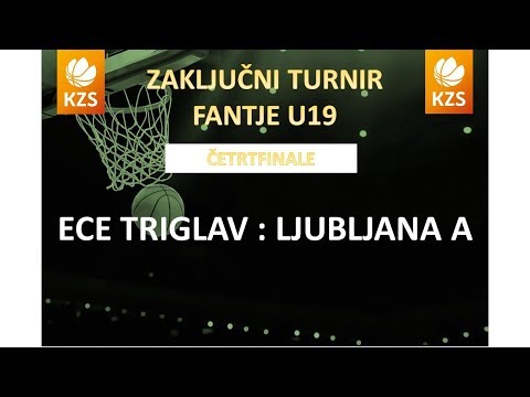 F8MU19 - ECE Triglav : Ljubljana A - četrtfinale - Sezona 2017/18