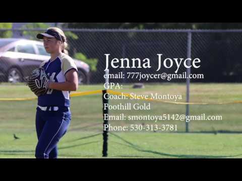 Jenna Joyce - SS and OF - Class of 2023 Softball Skills Video