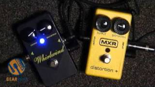 Video thumbnail for Whirlwind Rochester Series Gold Box Distortion Pedal, MXR Distortion Pedal Comparison (Video) by gearwire