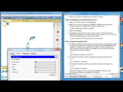2.1.4.6.Navigating the IOS (CCNA1)