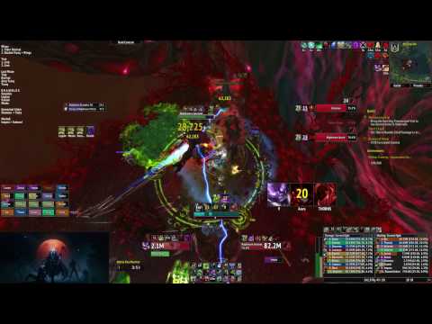 Wizards IRL vs Mythic Cenarius Unholy DK PoV
