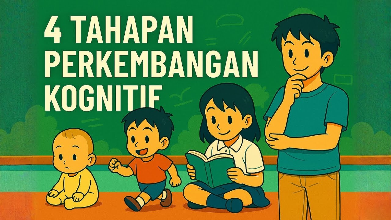 4 Tahapan Perkembangan Kognitif Menurut Jean Piaget