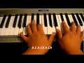Bound to You by Christina Aguilera Piano Tutorial ...
