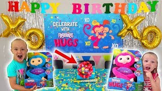 HUGE Birthday Party With Fingerling Hugs From WowWee Toys!!! Surprise Gifts & Giveaway!