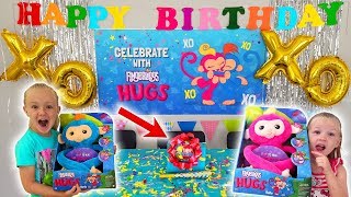 HUGE Birthday Party With Fingerling Hugs From WowWee Toys!!! Surprise Gifts & Giveaway!