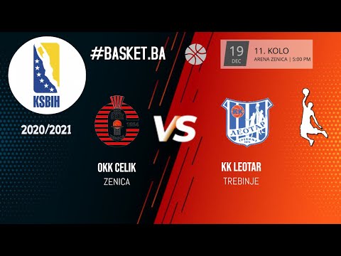 OKK Čelik vs KK Leotar - 11. kolo - KSBIH - 2020/2021