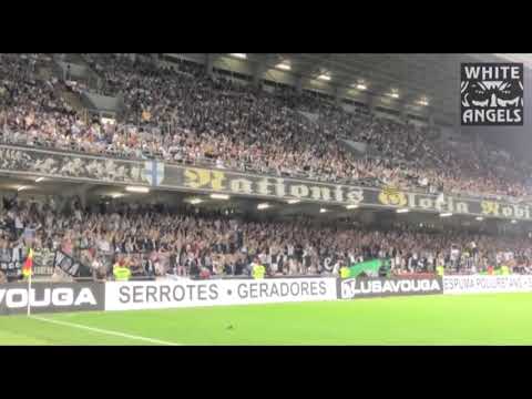 The famous song "Um giorno a'll improvviso" adapted by Ultras do Vitória SC