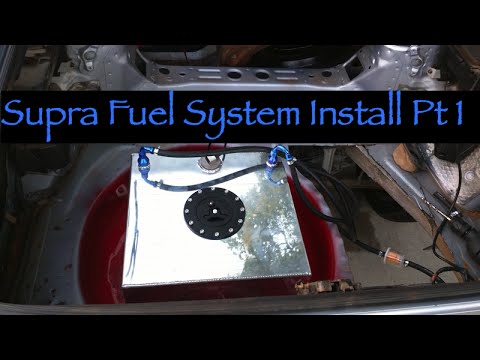 MK3 Supra Fuel Cell Install Pt 1 | ma70 Supra (7MGTE)