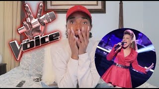 The Voice Knockouts: SandyRedd "Dangerous Woman" *REACTION*