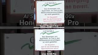 Honor Magic7 Pro AI SUPER ZOOM vs vivo X200 Pro #honormagic7pro #vivox200pro