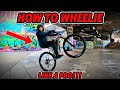 HOW TO WHEELIE ANY BIKE THE SECRET TECHNIQUE