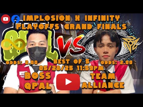 BOSS QPAL VS. TEAM ALLIANCE - (IMPLOSION X INFINITY) - (GRAND FINALS BEST OF 5 SERIES)