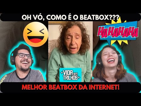 [HUMILHOU NO IMPROVISO!] Roqueiros Reagindo a Vó do BeatBox - Primeira Reação Vida Sem Trilhos