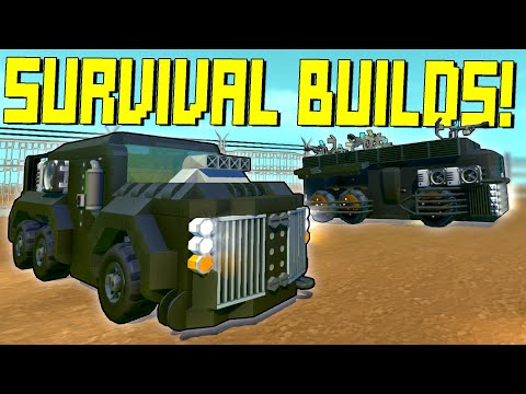 We Searched "Survival" on the Workshop to Prepare for the Update!  - Scrap Mechanic Workshop Hunters