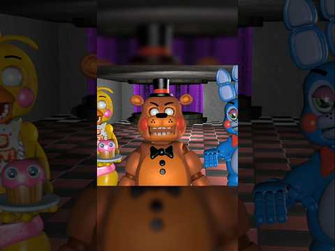 [FNAF] THE TOY ANIMATRONICS VS WITHERED FREDDY (3V1) #fnaf #fight #memes #edit #freddyfazbear