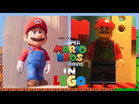 The Super Mario Bros teaser trailer side by side comparison