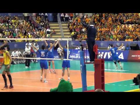 #FivbWorldLeague gara2 - Brasile-Italia 1-3: ultimo punto