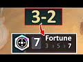 7 Fortune at 3-2 !??