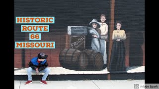 preview picture of video 'Missouri Route 66: Cuba MO Murals, Fanning Mo-World's Largest Rocking Chair Route 66, Devil's Elbow'
