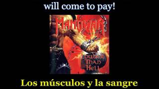 Manowar - Number I - Lyrics / Subtitulos en español (Nwobhm) Traducida